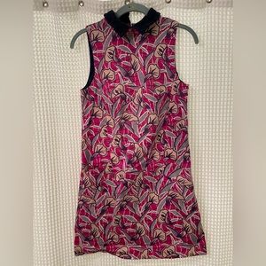 Club Monaco Printed Collar Dress